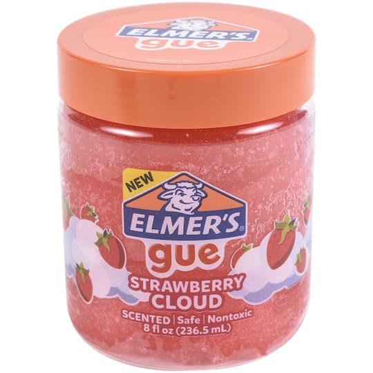 Elmer&#x27;s Strawberry Cloud Premade Slime
